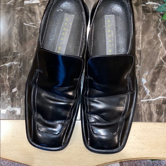 Black Kenneth Cole Reaction Slip on Shoes